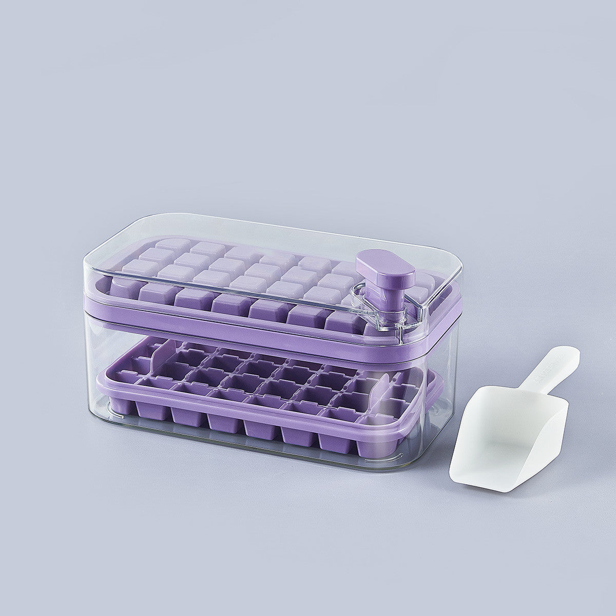 One-button Press Type Ice Cube Maker - Home and Galaxy