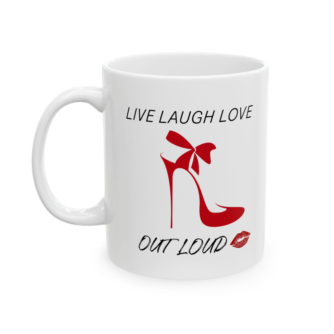 Pretty Momz Rock Red Mug, (11oz)