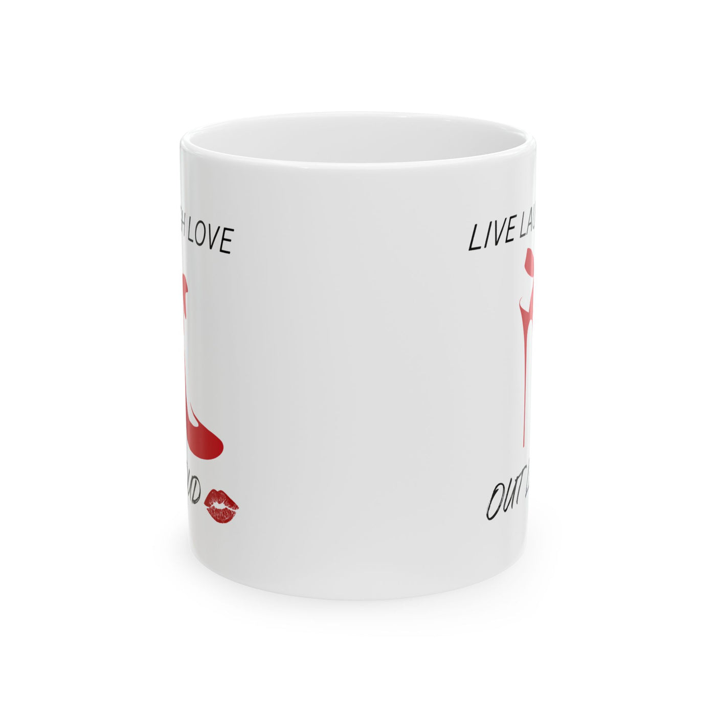 Pretty Momz Rock Red Mug, (11oz)