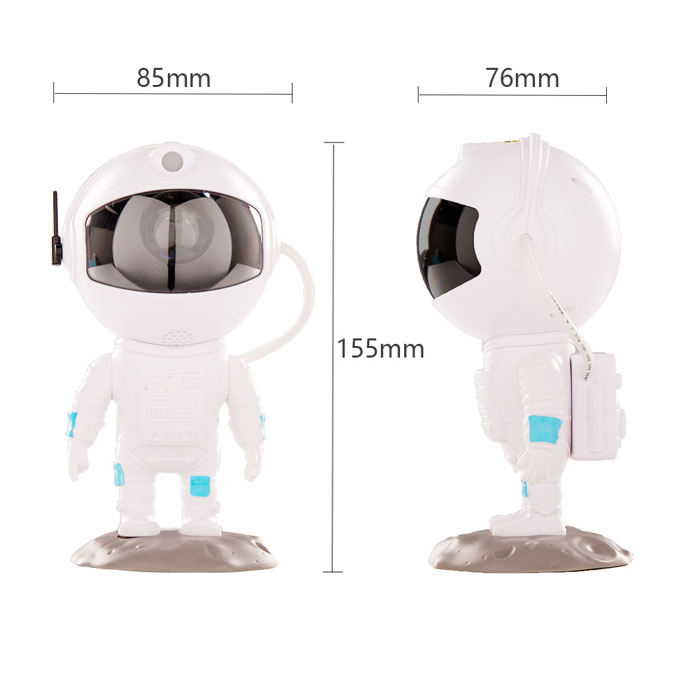 New Galaxy Projector Astronaut Starry Sky Projector Remote Control Music Laser - Home and Galaxy