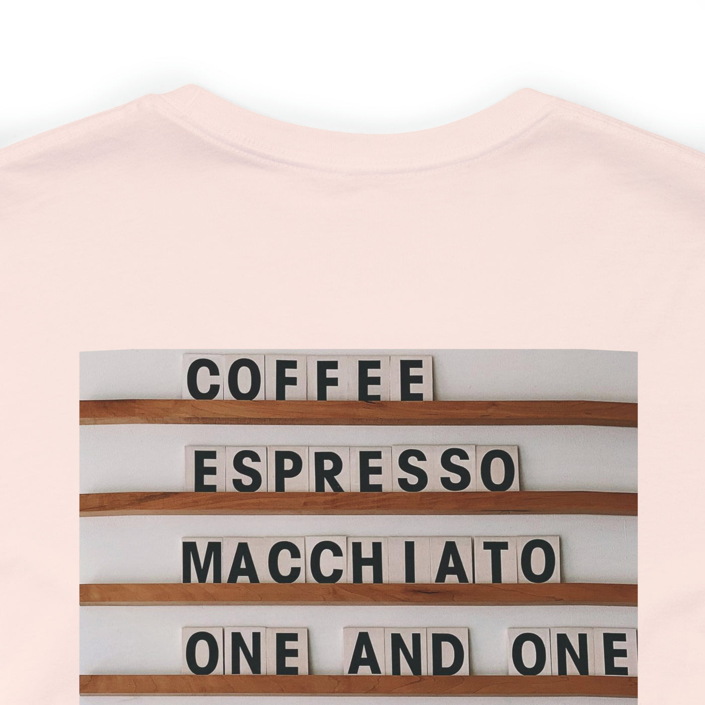 My Coffee Loves Me. Unisex Jersey Short Sleeve Tee - Home and Galaxy