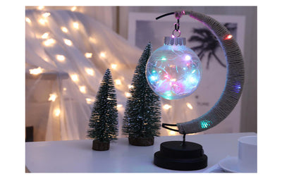 LED Moon Ball Modeling Lamp - Home and Galaxy