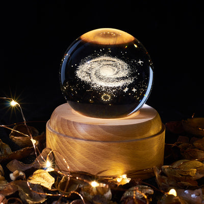 Simple Creative Crystal Ball Moon - Home and Galaxy