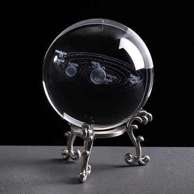 Galaxy Crystal Ball, Solar System Crystal Ball - Home and Galaxy