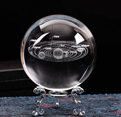 Galaxy Crystal Ball, Solar System Crystal Ball - Home and Galaxy