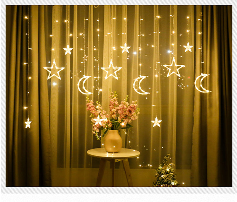 Hanging Moon Star Lamp - Home and Galaxy