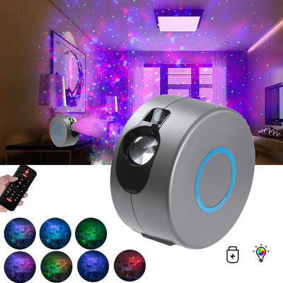 Galaxy Starry Sky Projector Rotating - Home and Galaxy