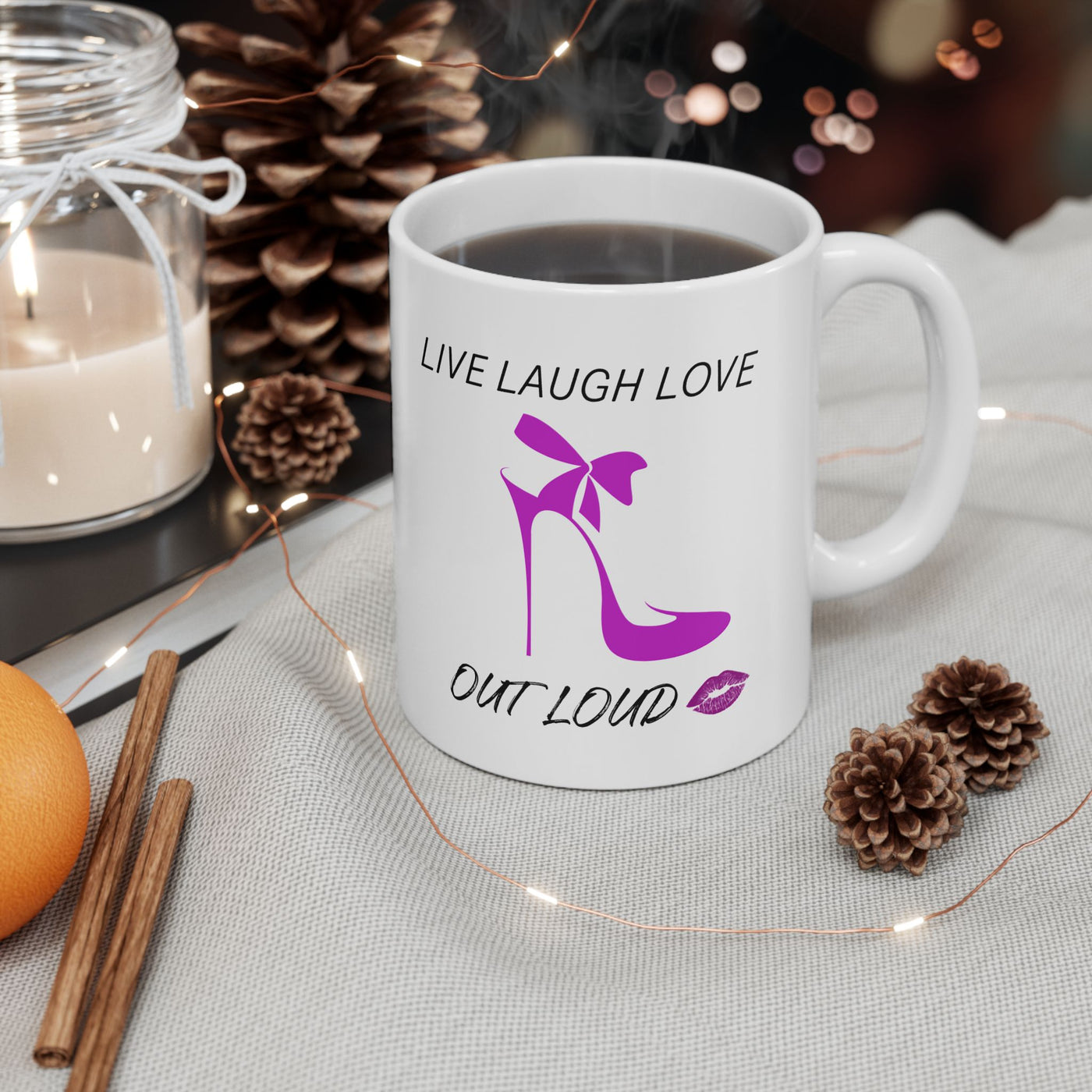 Pretty Momz Rock Purple Mug, (11oz)