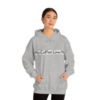 Heavy Blend Drawstring Hooded Sweatshirt with Front Pocket - Home and Galaxy