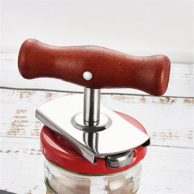 Stainless Steel Manual Screw Seal Adjustable Bottle Opener - Home and Galaxy