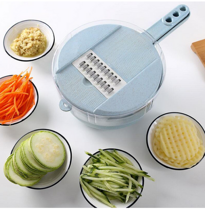 8 In 1 Mandoline Vegetable Slicer - Home and Galaxy