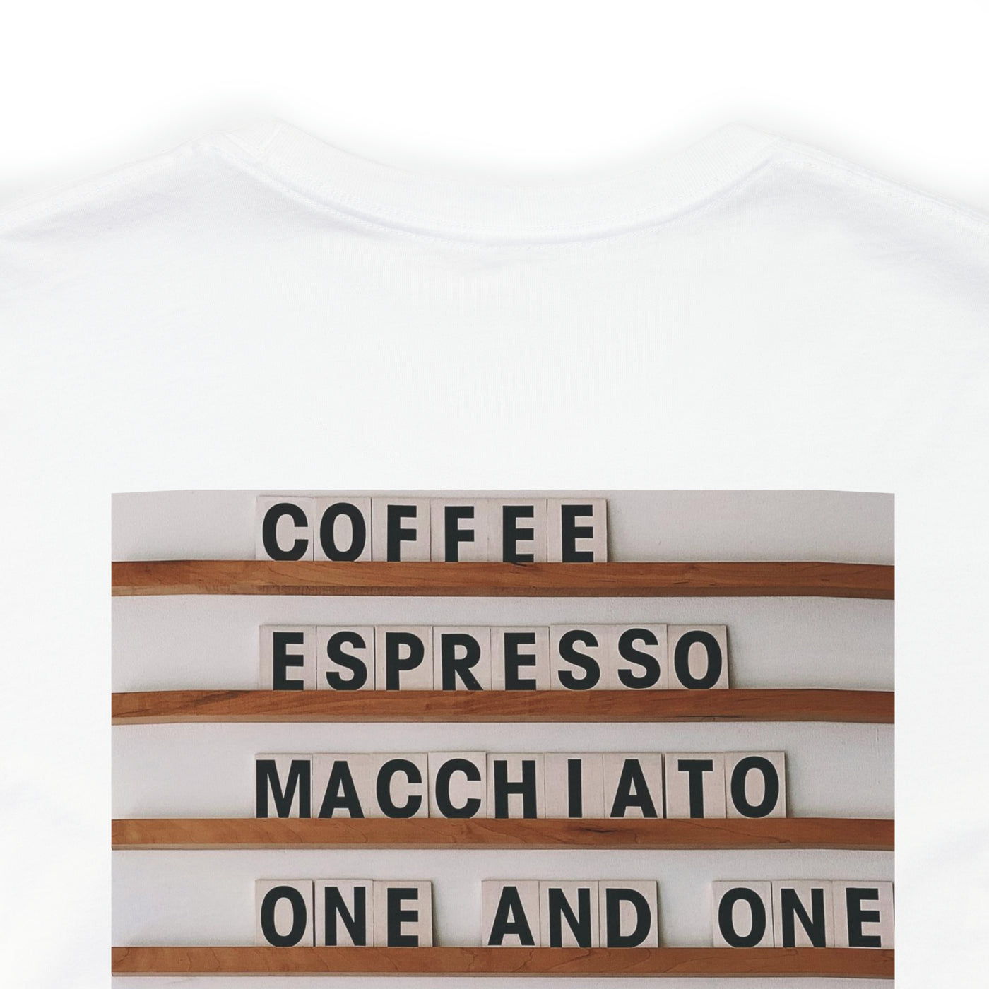 My Coffee Loves Me. Unisex Jersey Short Sleeve Tee - Home and Galaxy