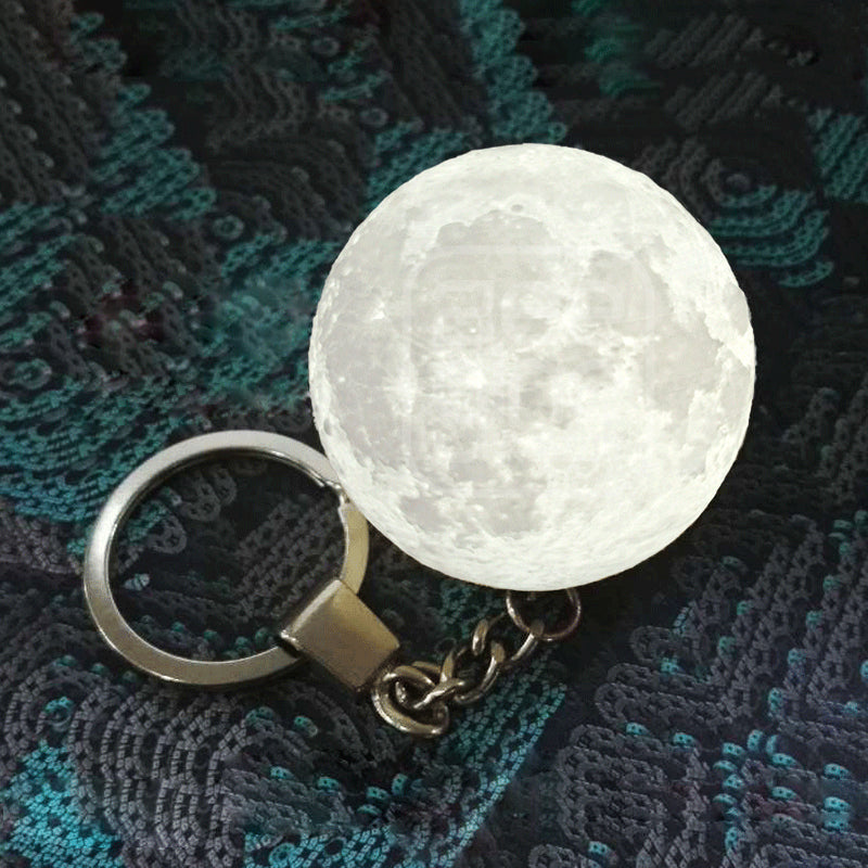 Moon Lamp Keychain - Home and Galaxy