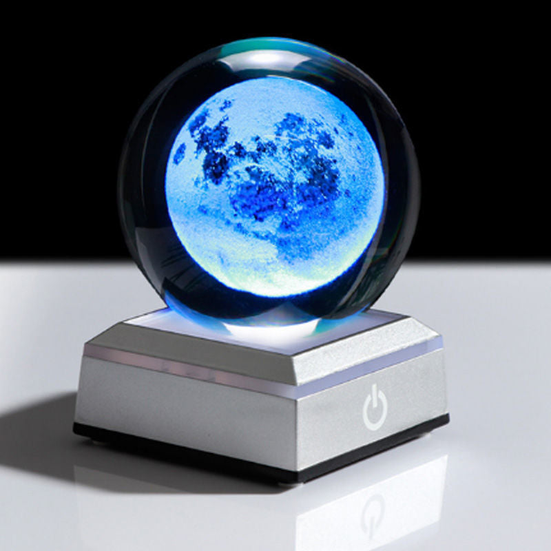 Creative Luminous Galaxy Crystal Ball Desktop Decoration - Home and Galaxy