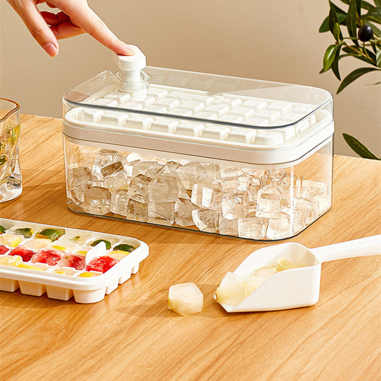 One-button Press Type Ice Cube Maker - Home and Galaxy