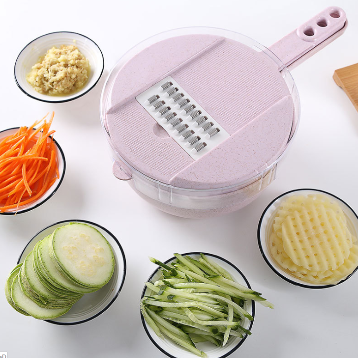 8 In 1 Mandoline Vegetable Slicer - Home and Galaxy