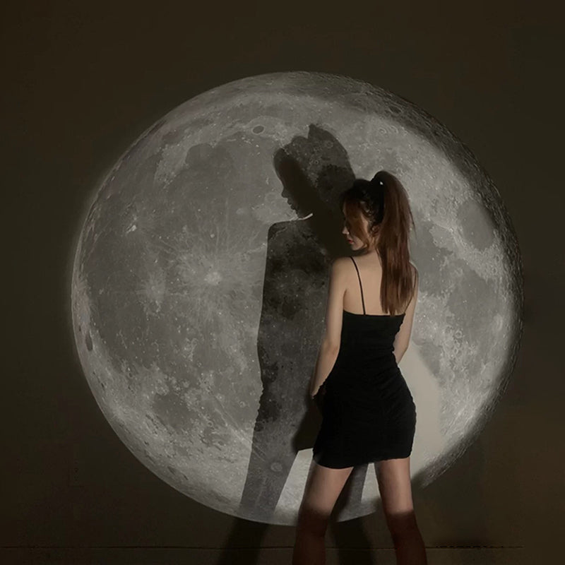 Moon Background Projection Lamp - Home and Galaxy