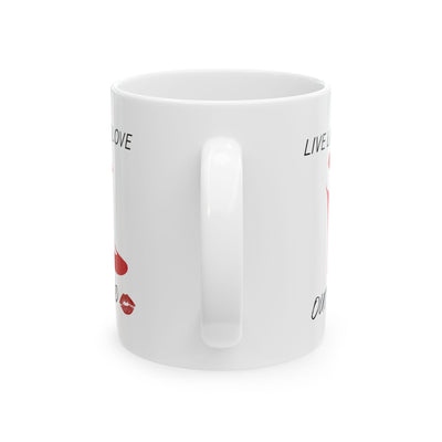 Pretty Momz Rock Red Mug, (11oz)