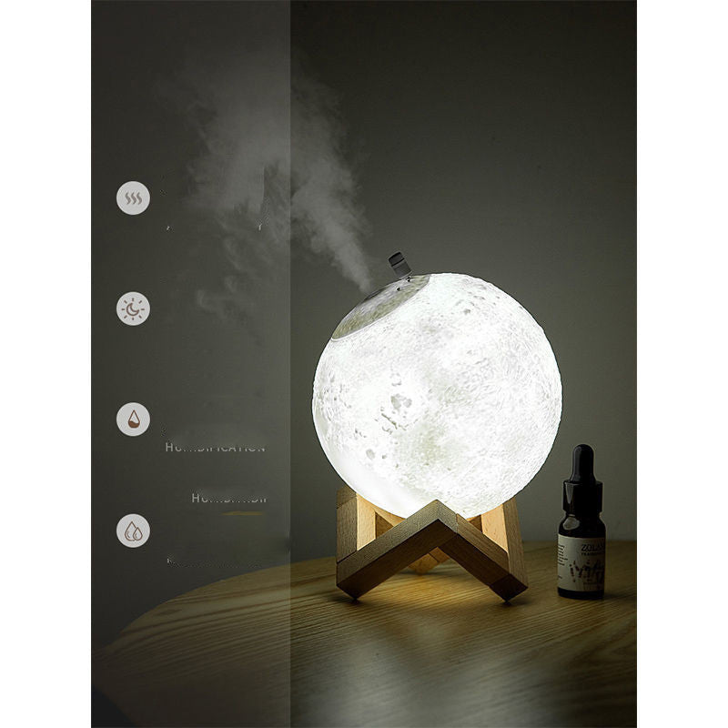 Lunar Humidifier Night Light - Home and Galaxy