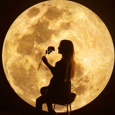 Moon Background Projection Lamp - Home and Galaxy