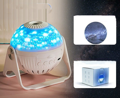 Galaxy Projector Starry Sky Projection Bedroom Bedside Night Light - Home and Galaxy