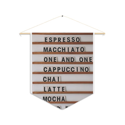 Coffee Love Hanging Pennant - Home and Galaxy