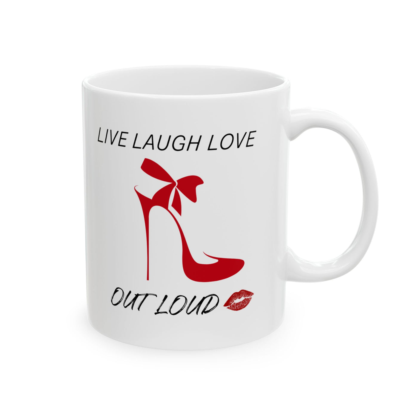 Pretty Momz Rock Red Mug, (11oz)