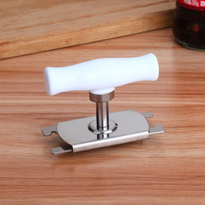 Stainless Steel Manual Screw Seal Adjustable Bottle Opener - Home and Galaxy