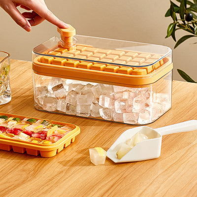 One-button Press Type Ice Cube Maker - Home and Galaxy