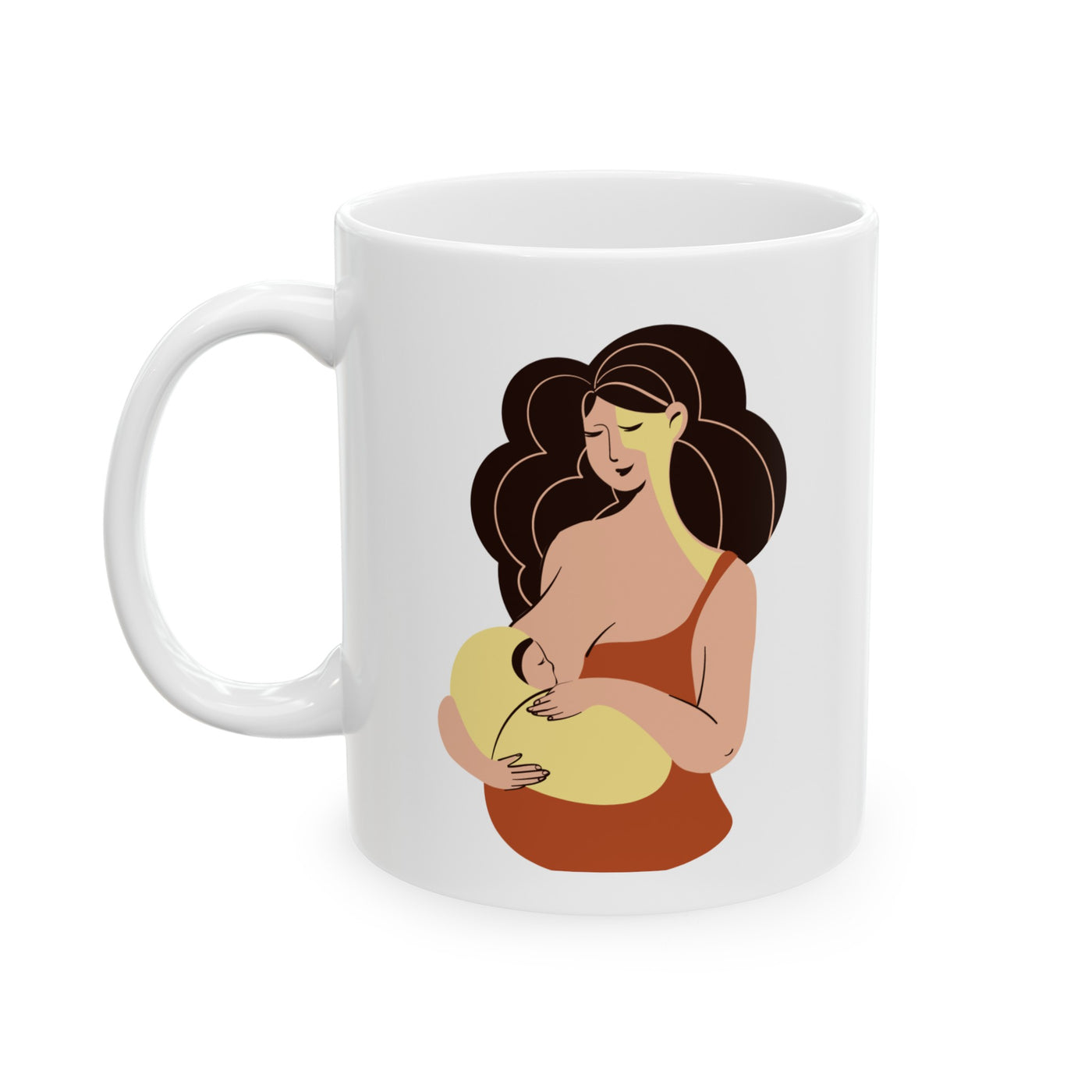 Mother's Day Mug - Breastfeeding - Home and Galaxy