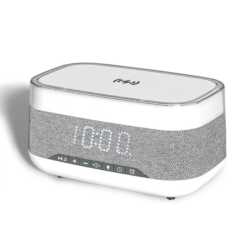 Intelligent Multifunctional Atmosphere Night Light Bluetooth Speaker Alarm Clock - Home and Galaxy