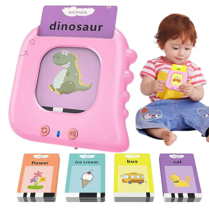 Talking Flash Cards Montessori Reading Toy - Home and Galaxy