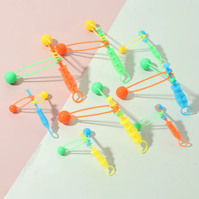 5/1Pcs Plastic Click Clacker Ball Toy - Home and Galaxy