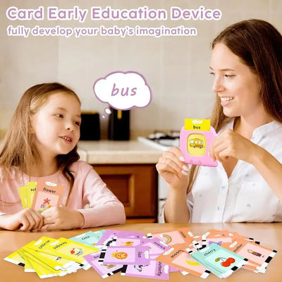 Talking Flash Cards Montessori Reading Toy - Home and Galaxy