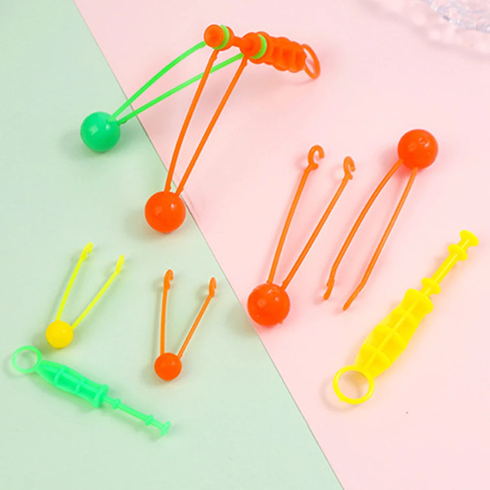 5/1Pcs Plastic Click Clacker Ball Toy - Home and Galaxy