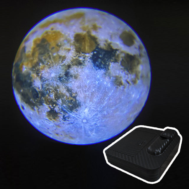 Moon Background Projection Lamp - Home and Galaxy