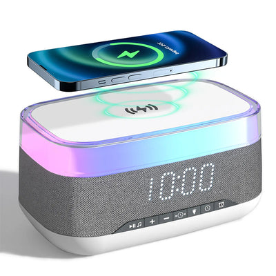 Intelligent Multifunctional Atmosphere Night Light Bluetooth Speaker Alarm Clock - Home and Galaxy