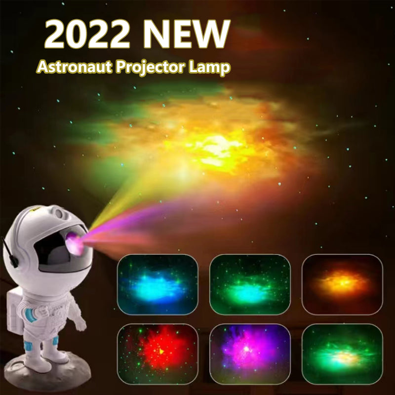 New Galaxy Projector Astronaut Starry Sky Projector Remote Control Music Laser - Home and Galaxy