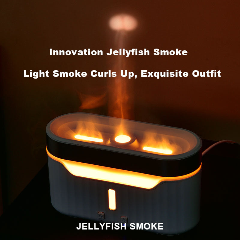 New Jellyfish Fog Circle Atmosphere Lamp Humidifier - Home and Galaxy