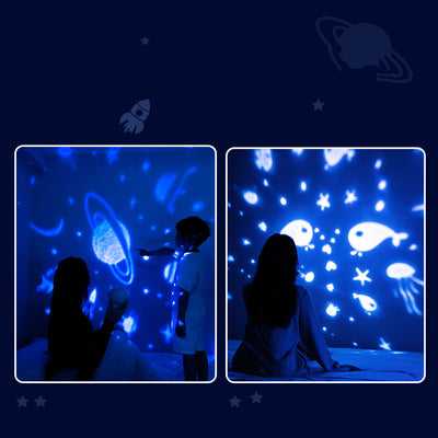 Galaxy Star Projector Starry Sky Night Light Astronaut Lamp - Home and Galaxy